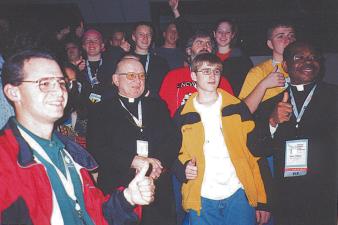 photo of National Catholic Youth Conference attendees
