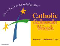 Catholic Schools Week logo