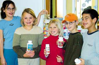 photo of students at St. Bernard School, Watertown