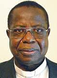photo of Bishop Lucas Abadamloora of the Diocese of Navrongo-Bolgatanga, Ghana